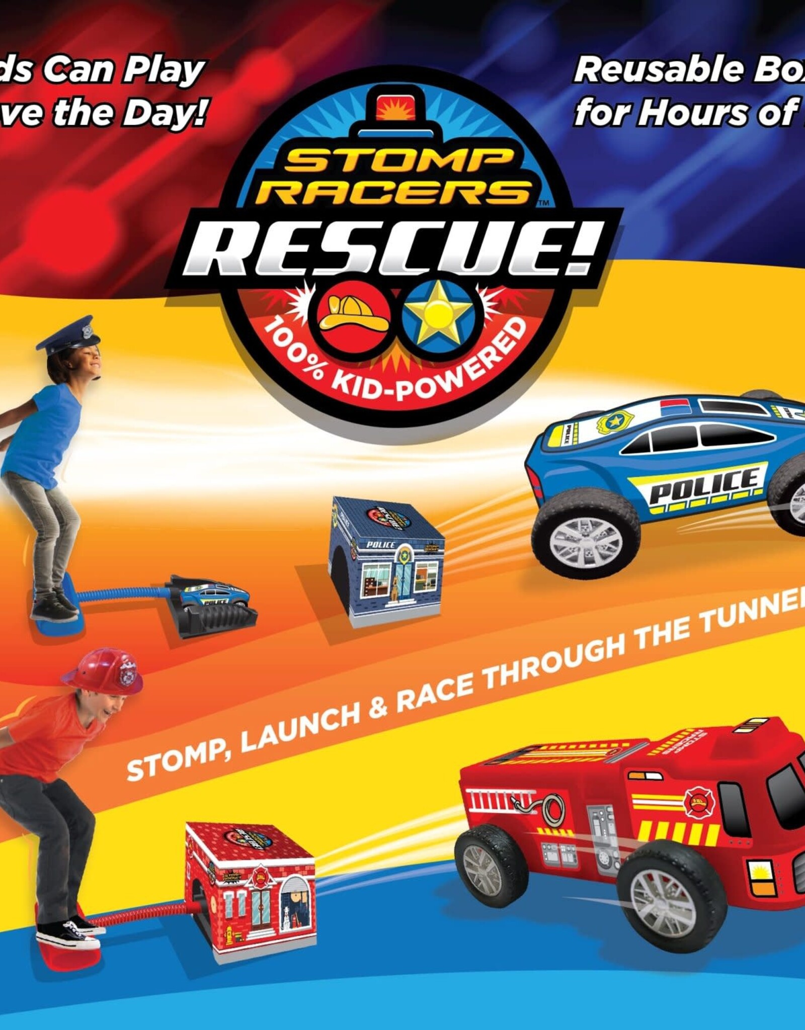 D & L STOMP ROCKETS Stomp Racers Rescue