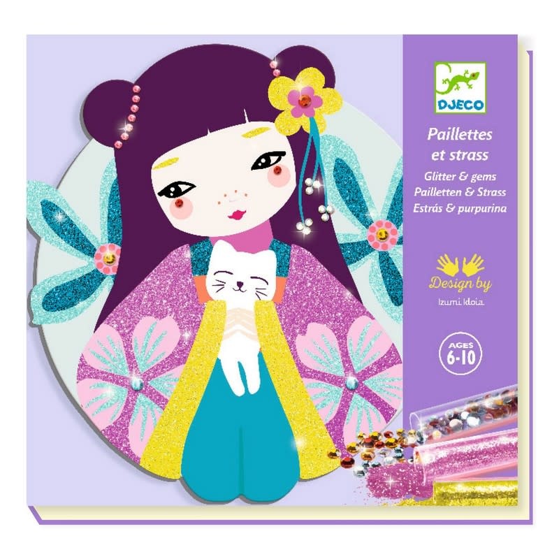 Onnanoko Glitter & Gem Boards Kit - Circle of Knowledge