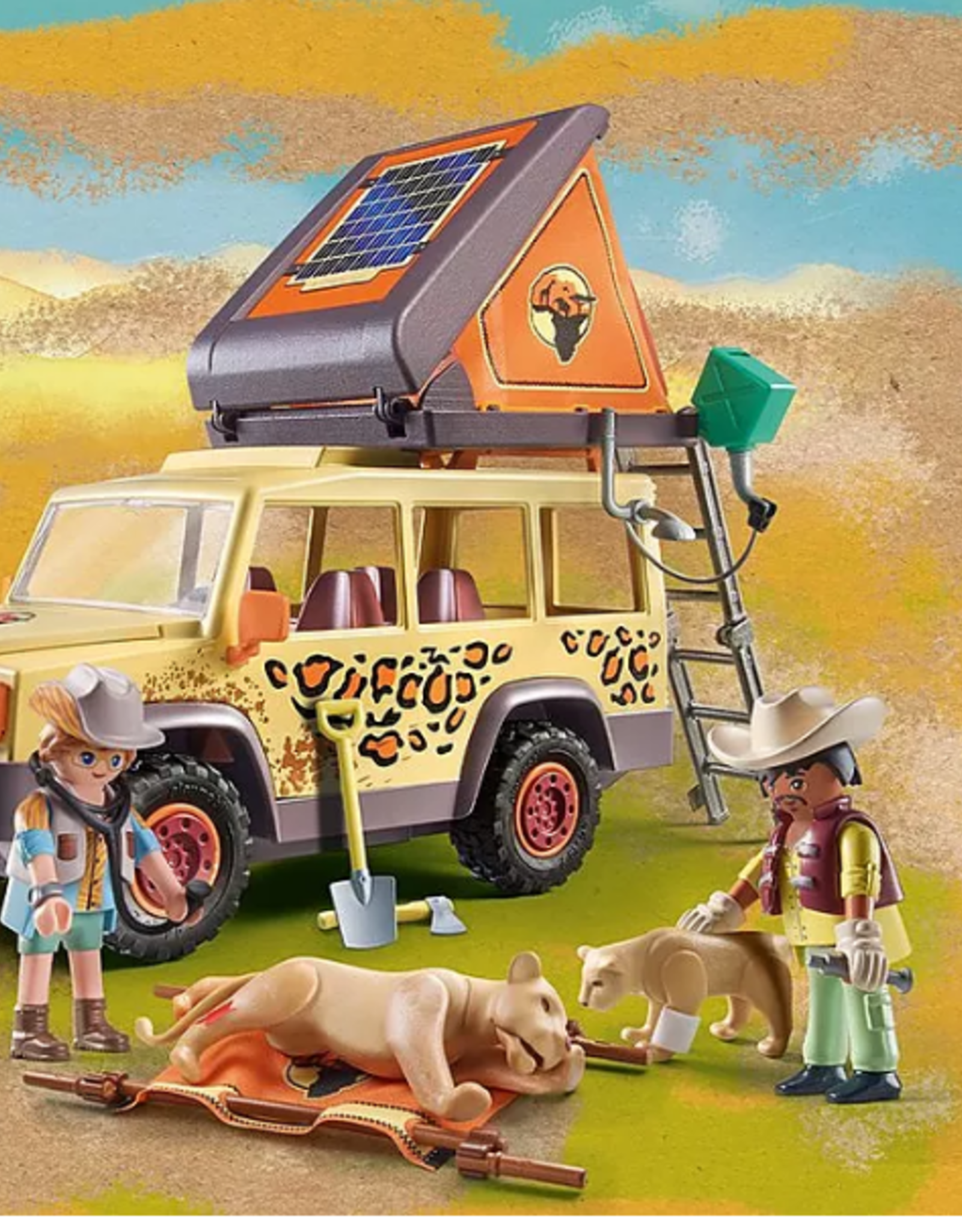 PLAYMOBIL RESCUE ALL TERRAIN VEHICLE