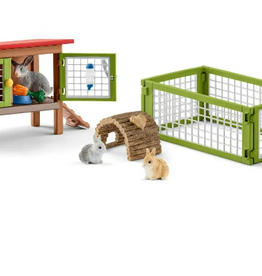 SCHLEICH RABBIT HUTCH