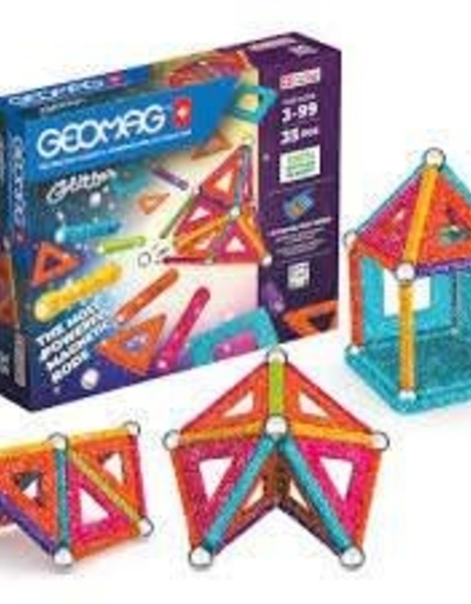 Geomag Glitter Panels Recycled 35Pc