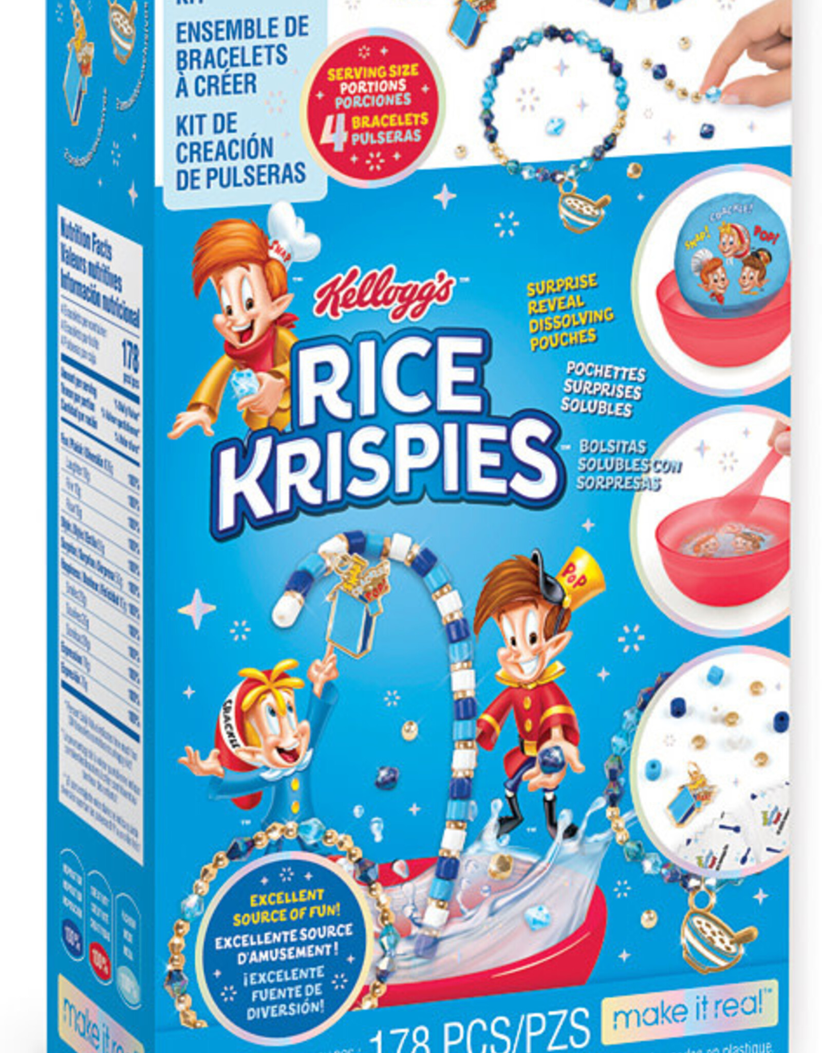 Cerealsly Cute Kellogg’s Rice Crispies DIY Bracelet Kit Circle of