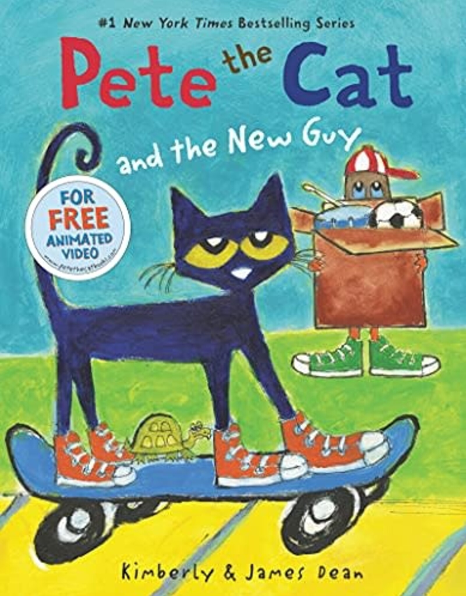 BOOK PUBLISHERS PETE THE CAT & THE NEW GUY
