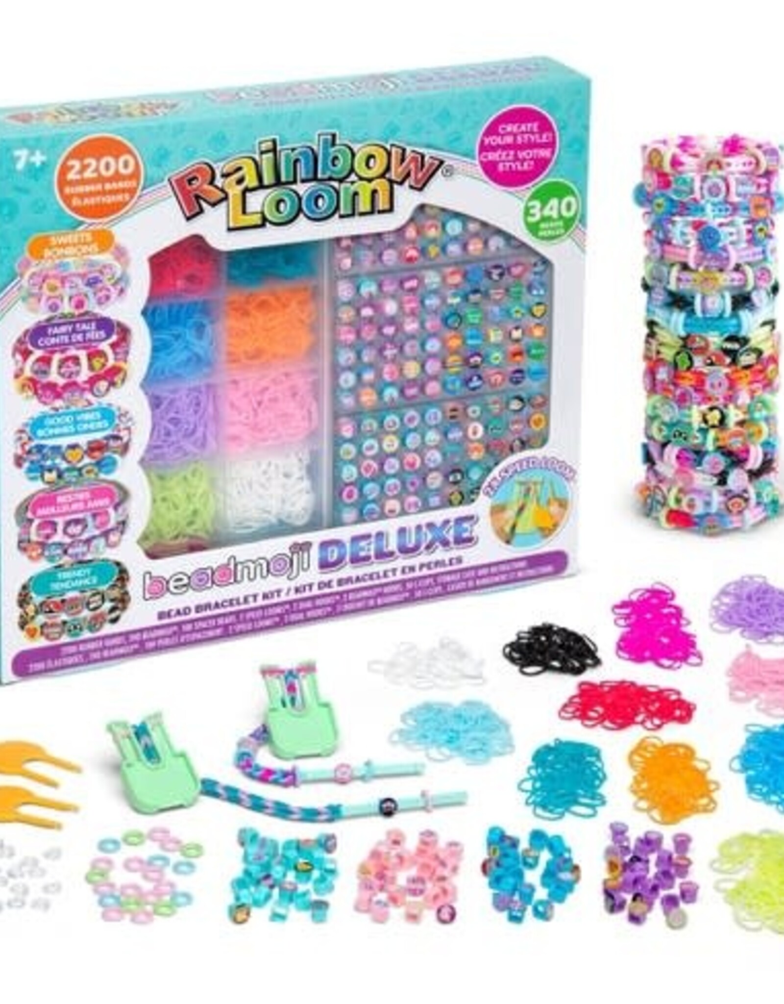 BEADMOJI DELUXE RAINBOW LOOM - Circle of Knowledge