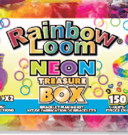 Rainbow Loom Neon Rubber Band Treasure Box Edition, Rubber Bands - 20747491