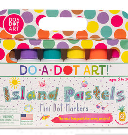 DO A DOT ISLAND PASTELS 6 PC PAINT