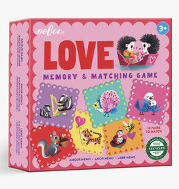 EEBOO LOVE VALENTINE MEMORY MATCHING