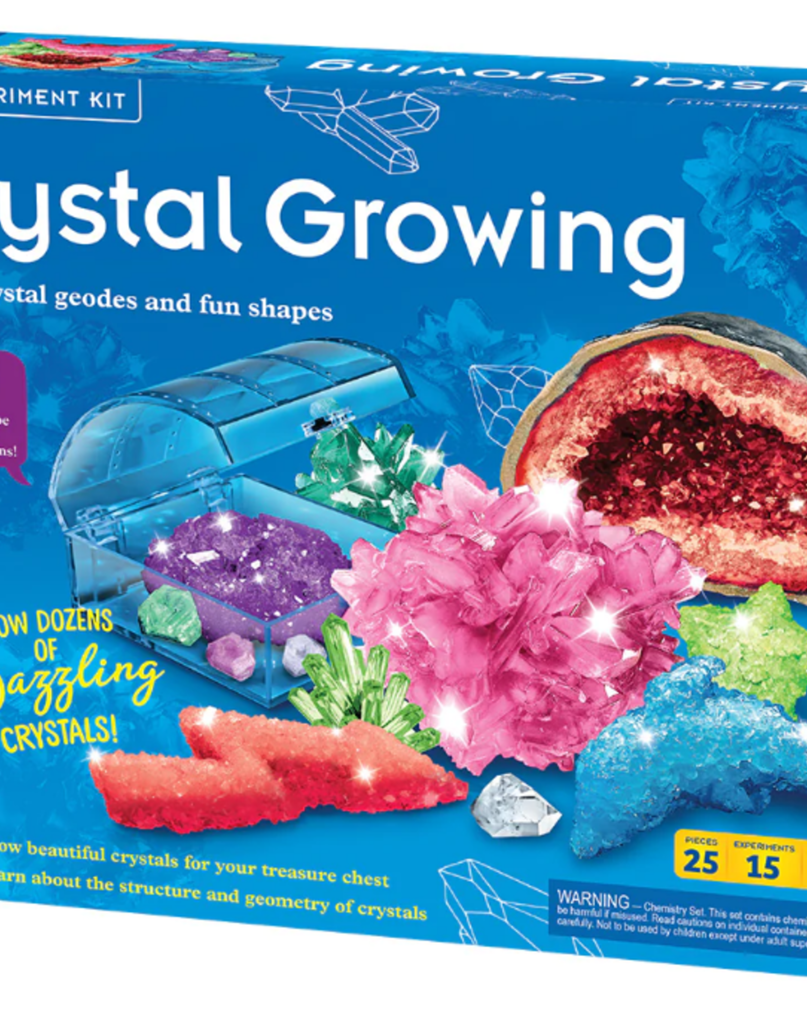 THAMES & KOSMOS CRYSTAL GROWING LIGHT BLUE BOX