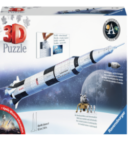 RAVENSBURGER APOLLO SATURN V ROCKET 3D 440 PC