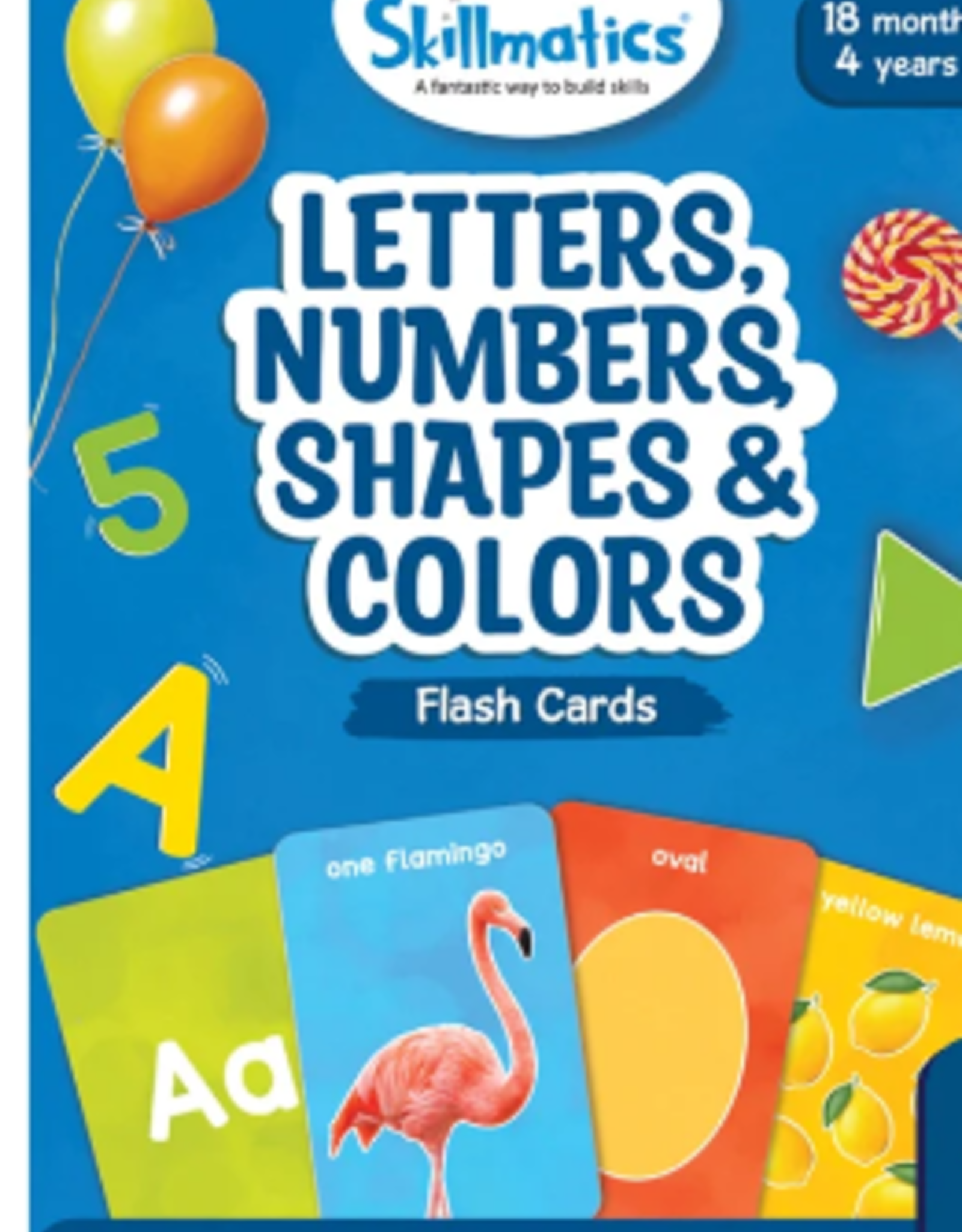 SKILLMATICS LETTERS NUMBERS SHAPES COLORS FLASH CARDS