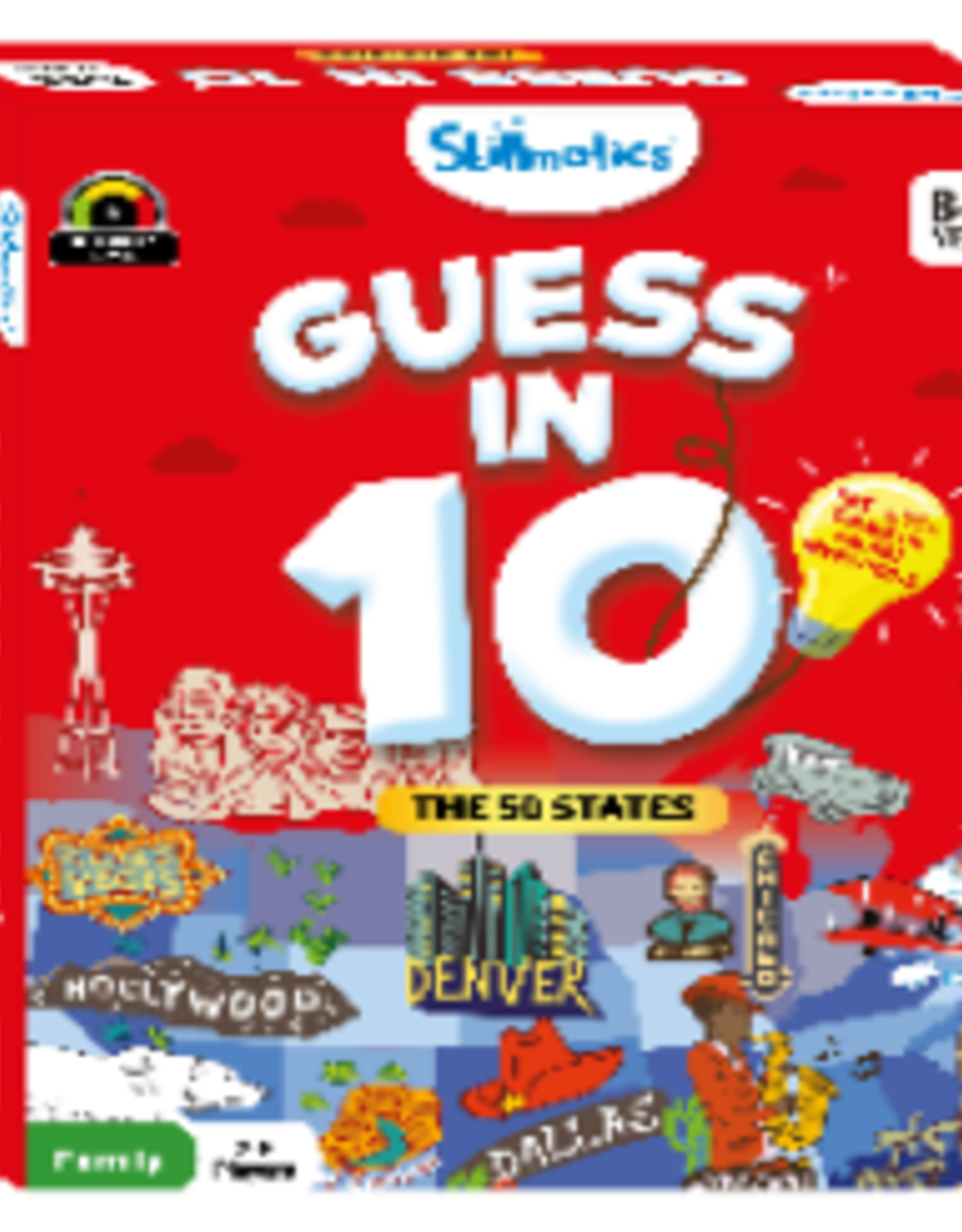 SKILLMATICS THE 50 STATES GUESS IN 10