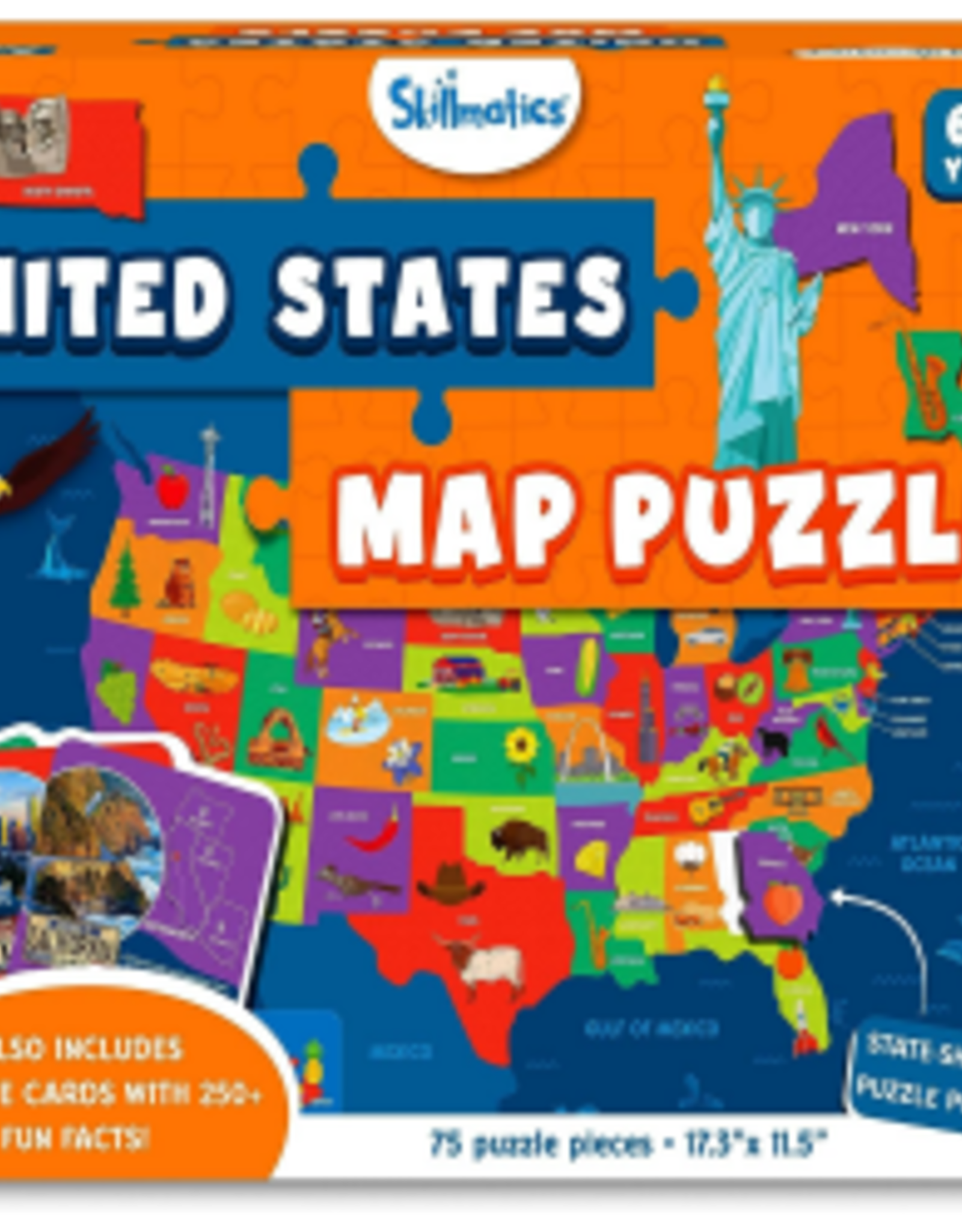 SKILLMATICS US MAP PUZZLE