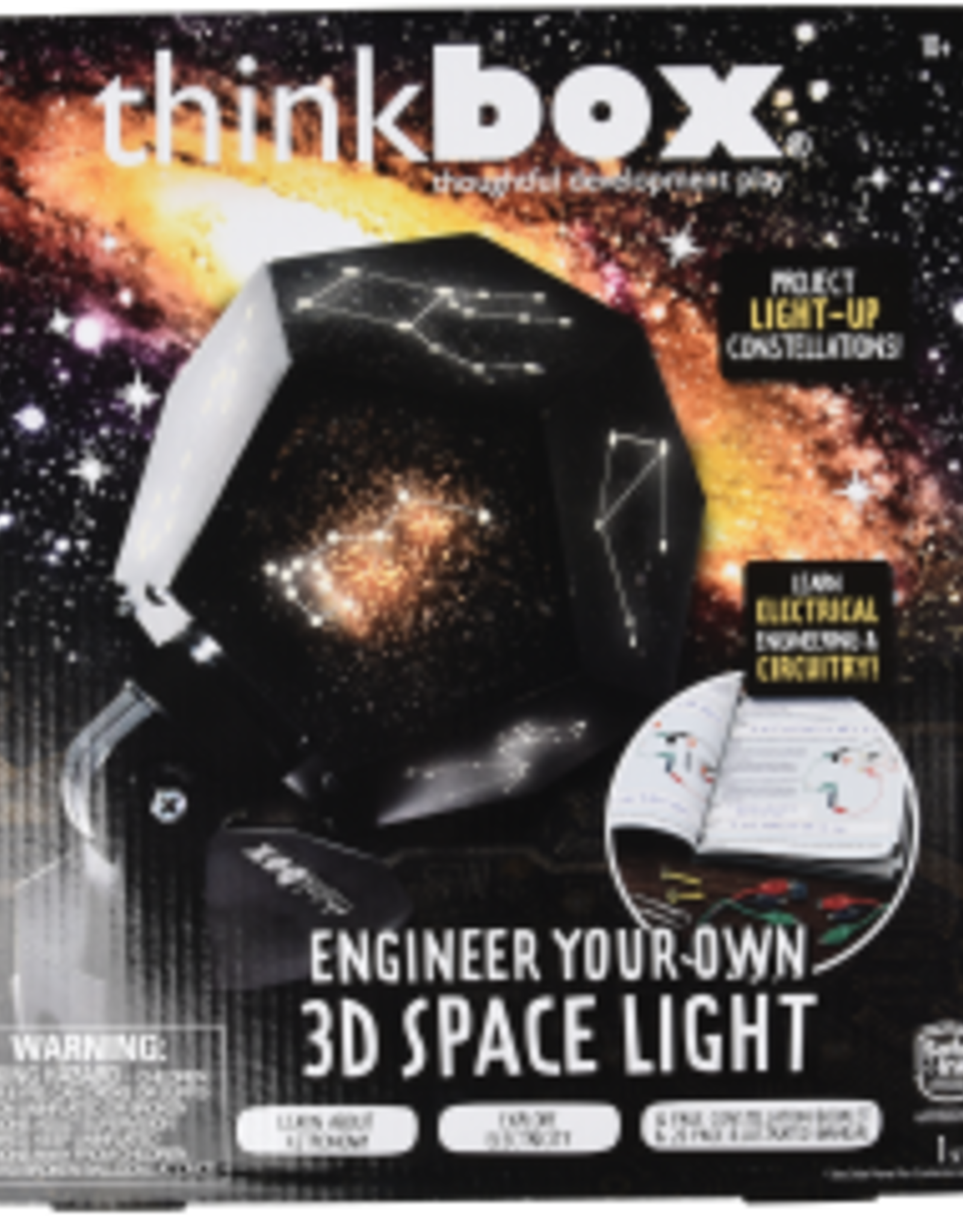 US TOY COMPANY SPACE LIGHT 3D