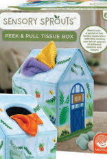 MINDWARE TISSUE BOX SENSORY PEEK & PULL