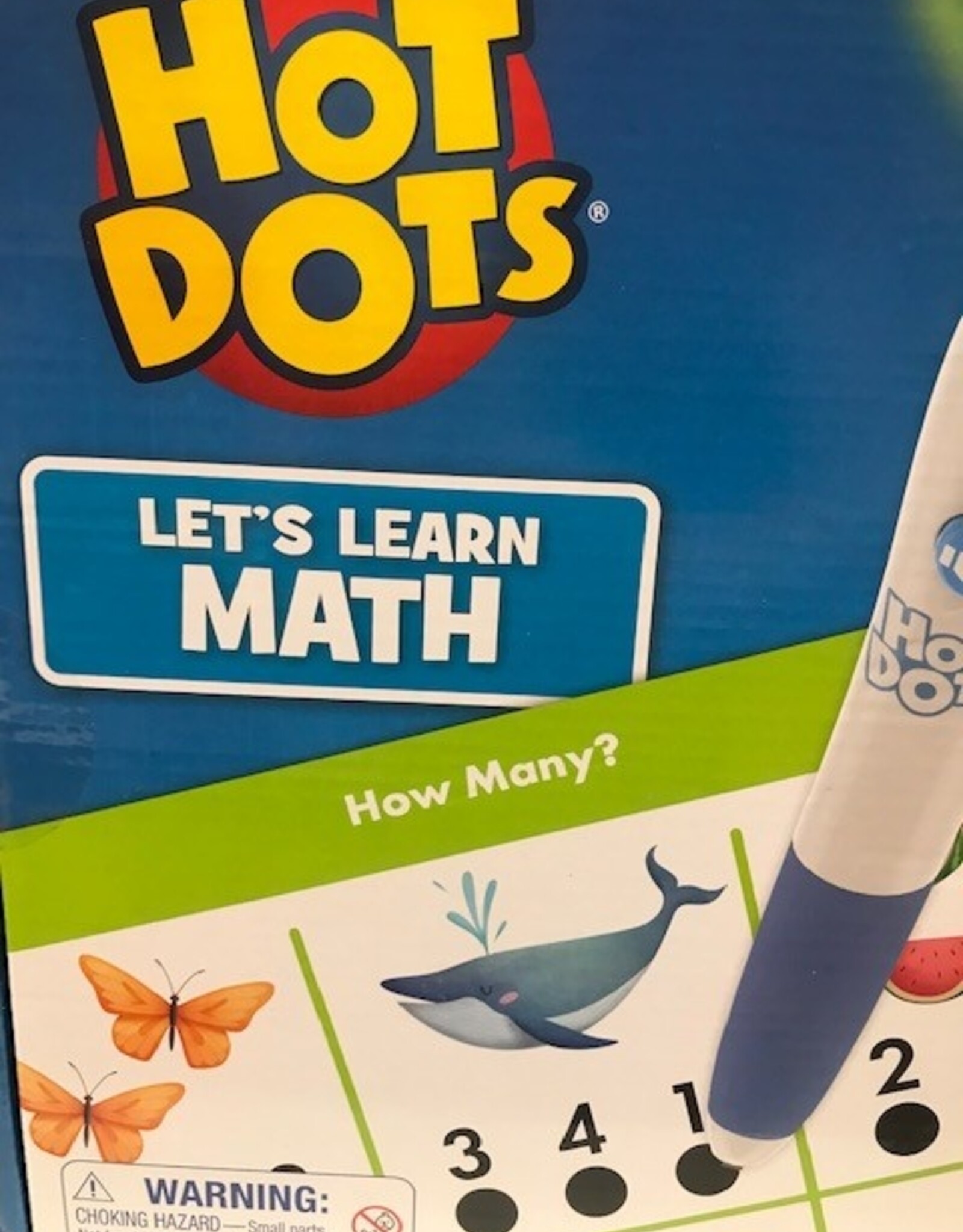 LEARNING EDUCATIONAL HOT DOTS LET'S LEARN PRE-K MATH