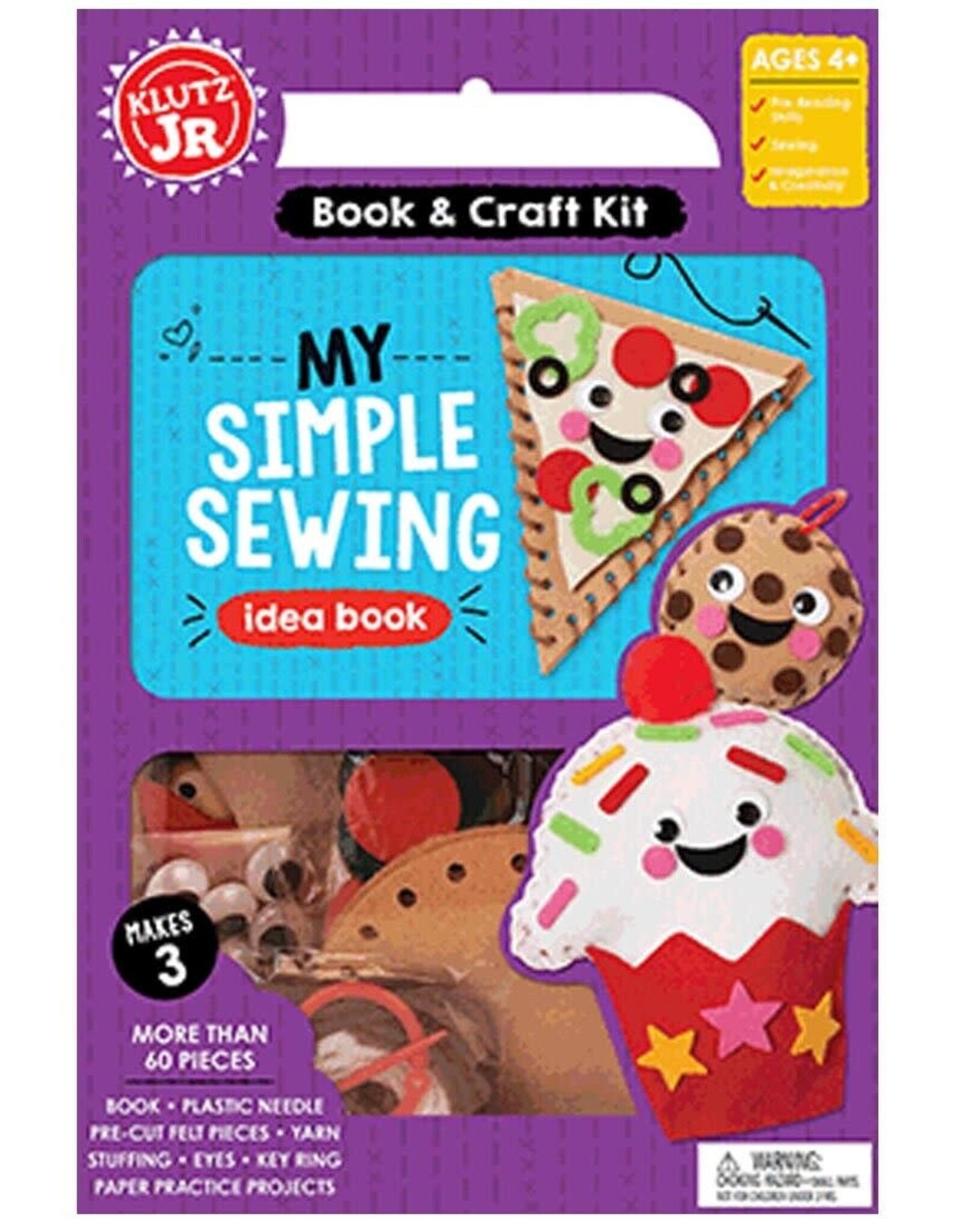 KLUTZ MY SIMPLE SEWING IDEA BOOK