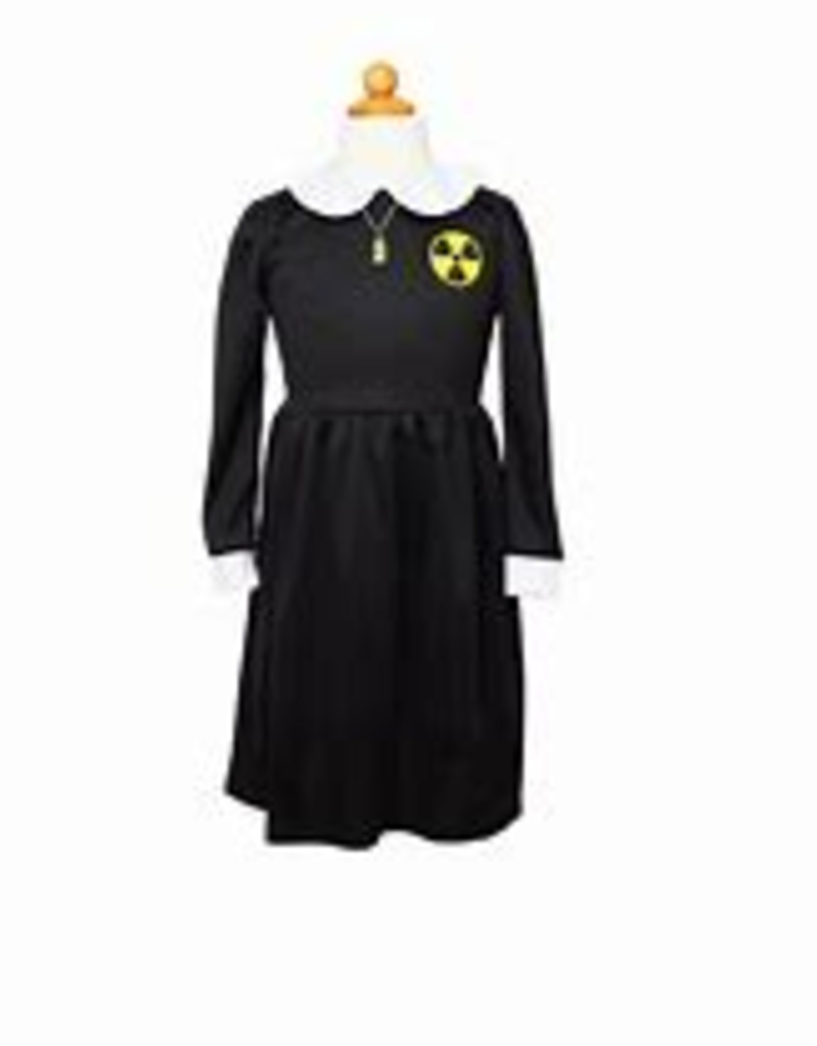 CREATIVE EDUCATION OF CANADA / GREAT PRETENDERS MARIE THE SCIENTIST SET, DRESS COAT & NECKLACE SIZE 5-6