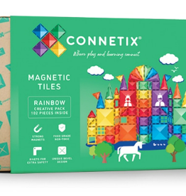 CONNETIX TILES RAINBOW CREATIVE PACK 102 PC