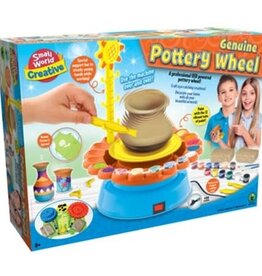 SMALL WORLD TOYS POTTERY WHEEL WORKSHOP