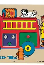 SMALL WORLD TOYS FIRE TRUCK PUZZLE