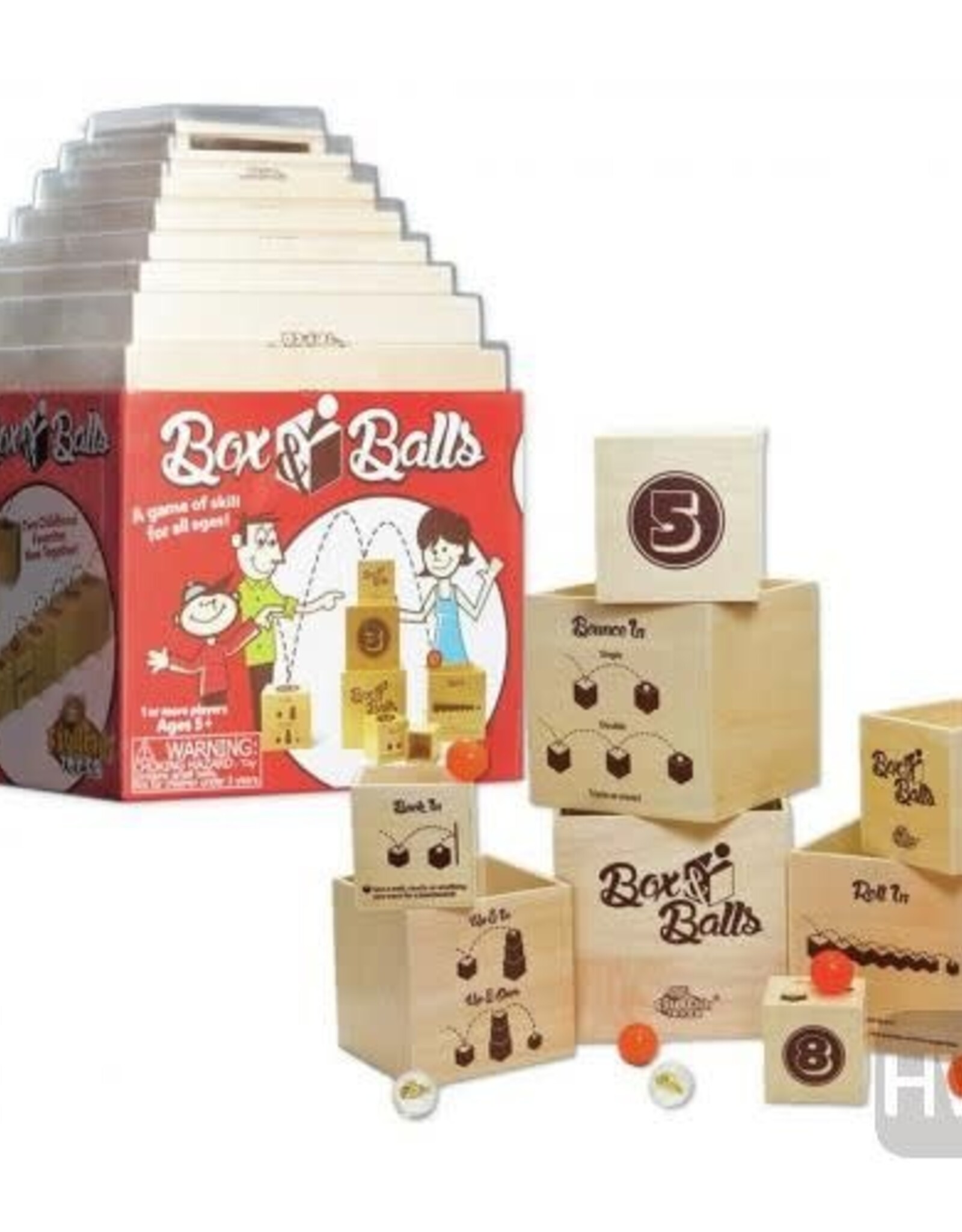 FAT BRAIN BOX & BALLS