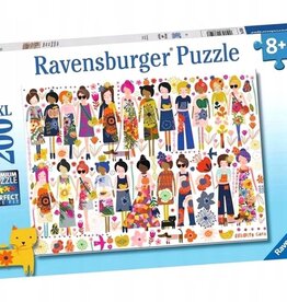 RAVENSBURGER FLOWERS & FRIENDS 200 PC