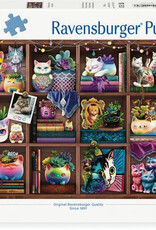 RAVENSBURGER CUBBY CATS & SUCCULENTS 500 PC