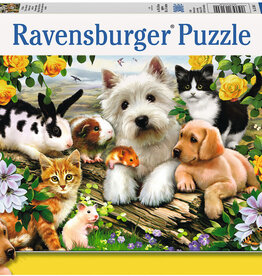 RAVENSBURGER HAPPY ANIMAL BUDDIES 300 PC