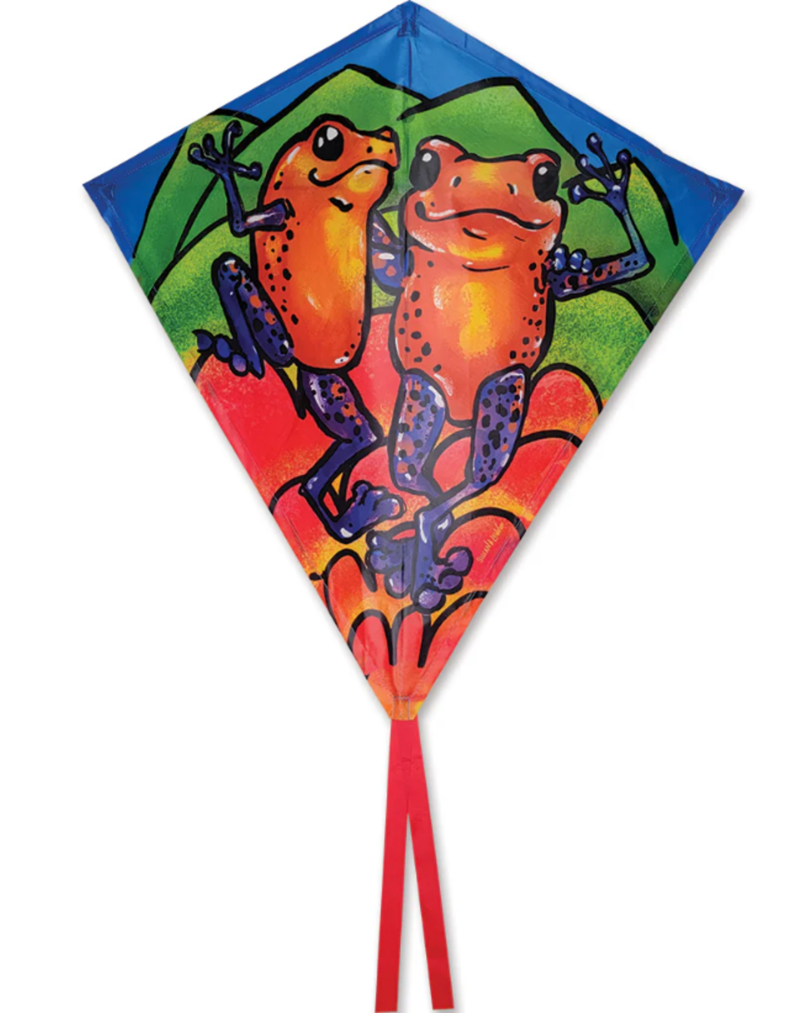 PREMIER KITES POISON DART FROGS DIAMOND 30"