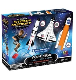 D & L STOMP ROCKETS NASA THREE STOMP ROCKET