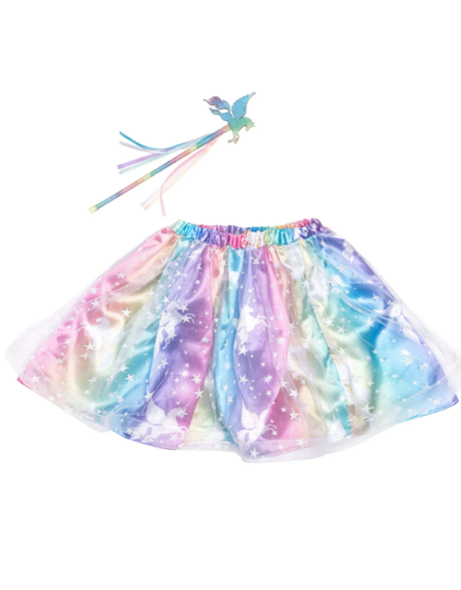 CREATIVE EDUCATION OF CANADA / GREAT PRETENDERS ENCHANTED UNICORN SKIRT/WAND 4-6