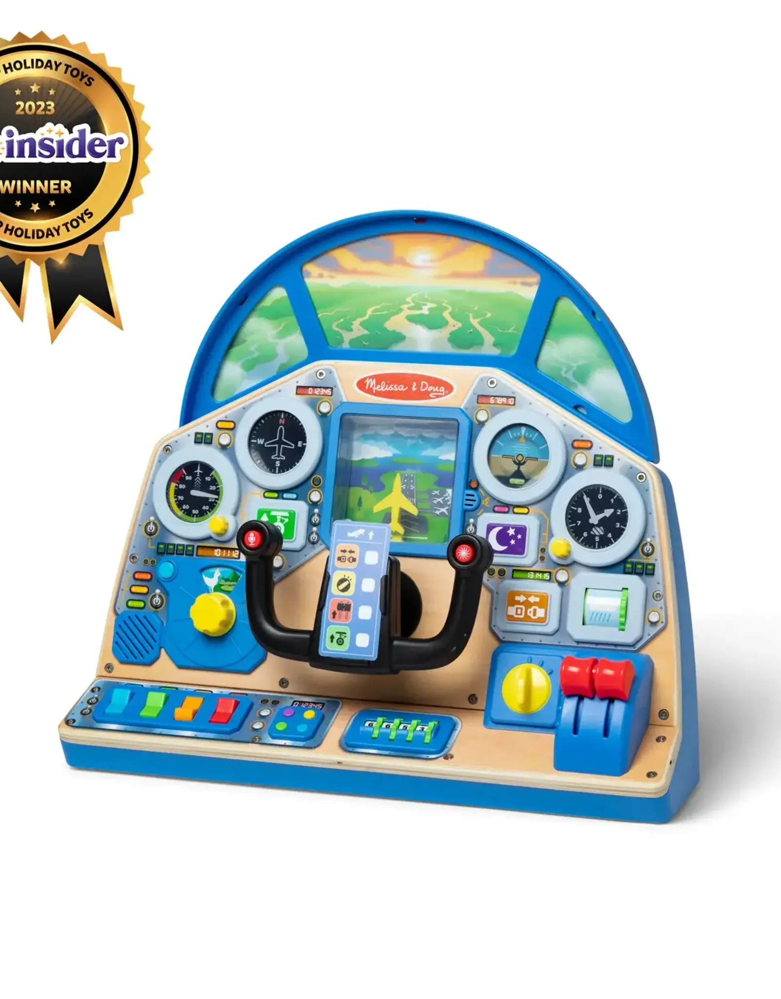 MELISSA & DOUG JET PILOT INTERACTIVE DASHBOARD