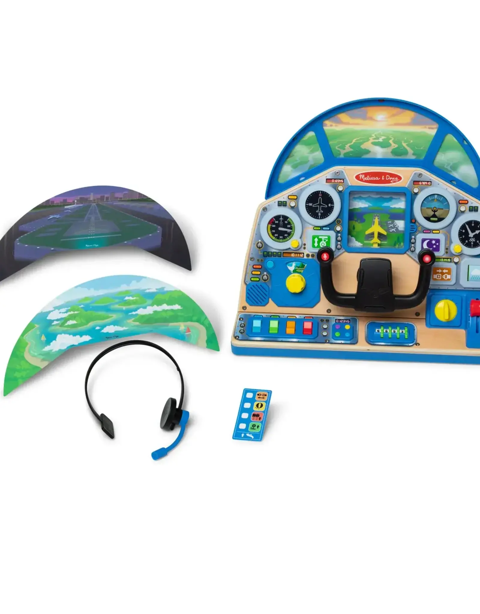 MELISSA & DOUG JET PILOT INTERACTIVE DASHBOARD