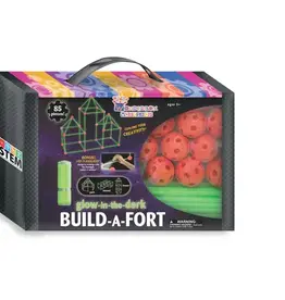 BUDDY & BARNEY GLOW-IN-THE-DARK BUILD-A-FORT