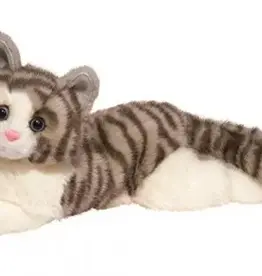 DOUGLAS CUDDLE TOY SMOKEY GRAY CAT