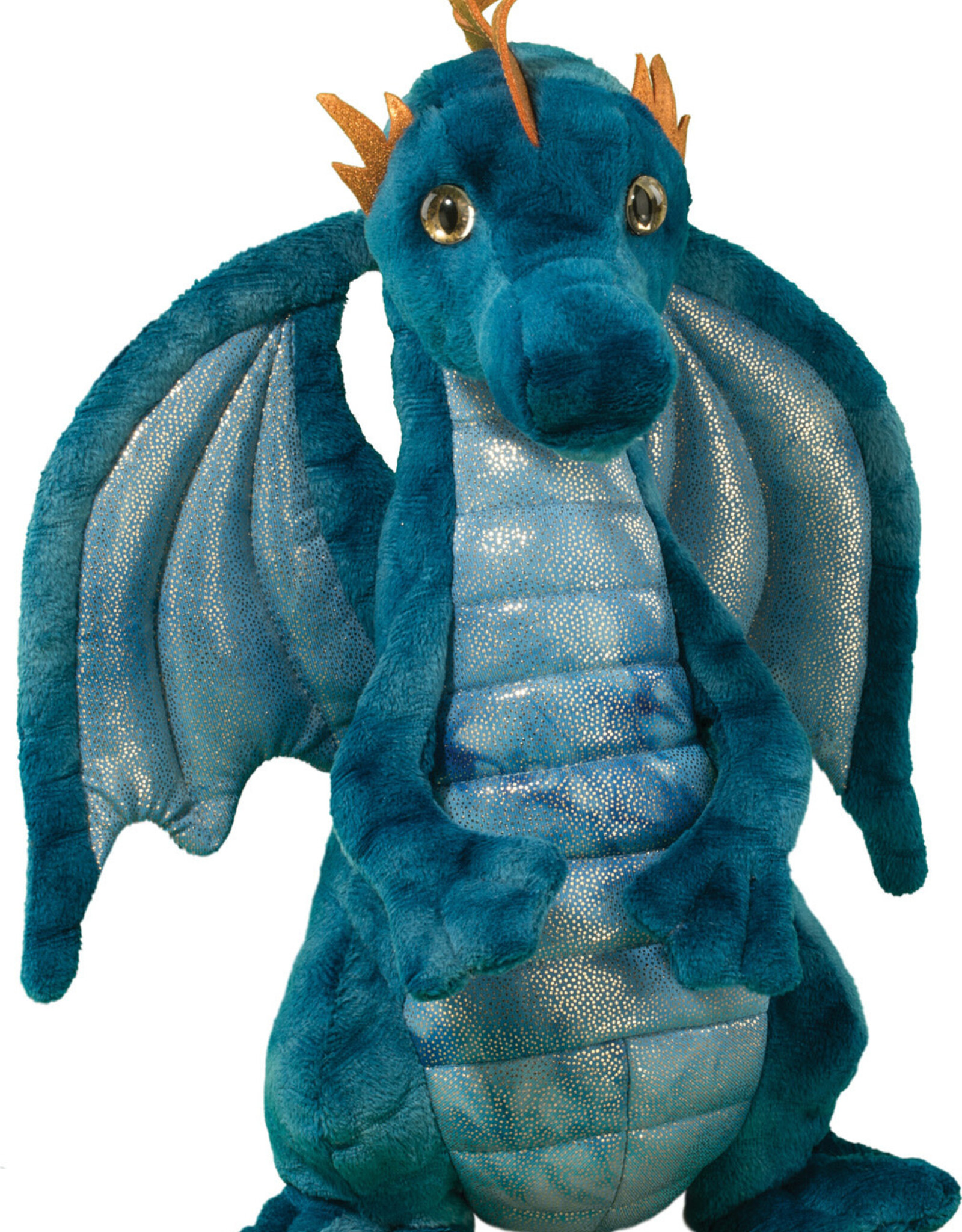 DOUGLAS CUDDLE TOY ZANDER BLUE DRAGON