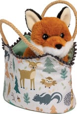 DOUGLAS CUDDLE TOY MAGICAL FOREST W/SITTING FOX SASSY SAK