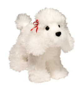 DOUGLAS CUDDLE TOY GINA WHITE POODLE