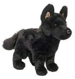 DOUGLAS CUDDLE TOY HARKO BLACK GERMAN SHEPHERD