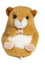 DOUGLAS CUDDLE TOY LIL' BABY HAMSTER /\/\