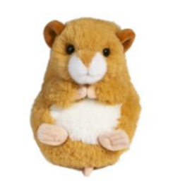 DOUGLAS CUDDLE TOY LIL' BABY HAMSTER /\/\