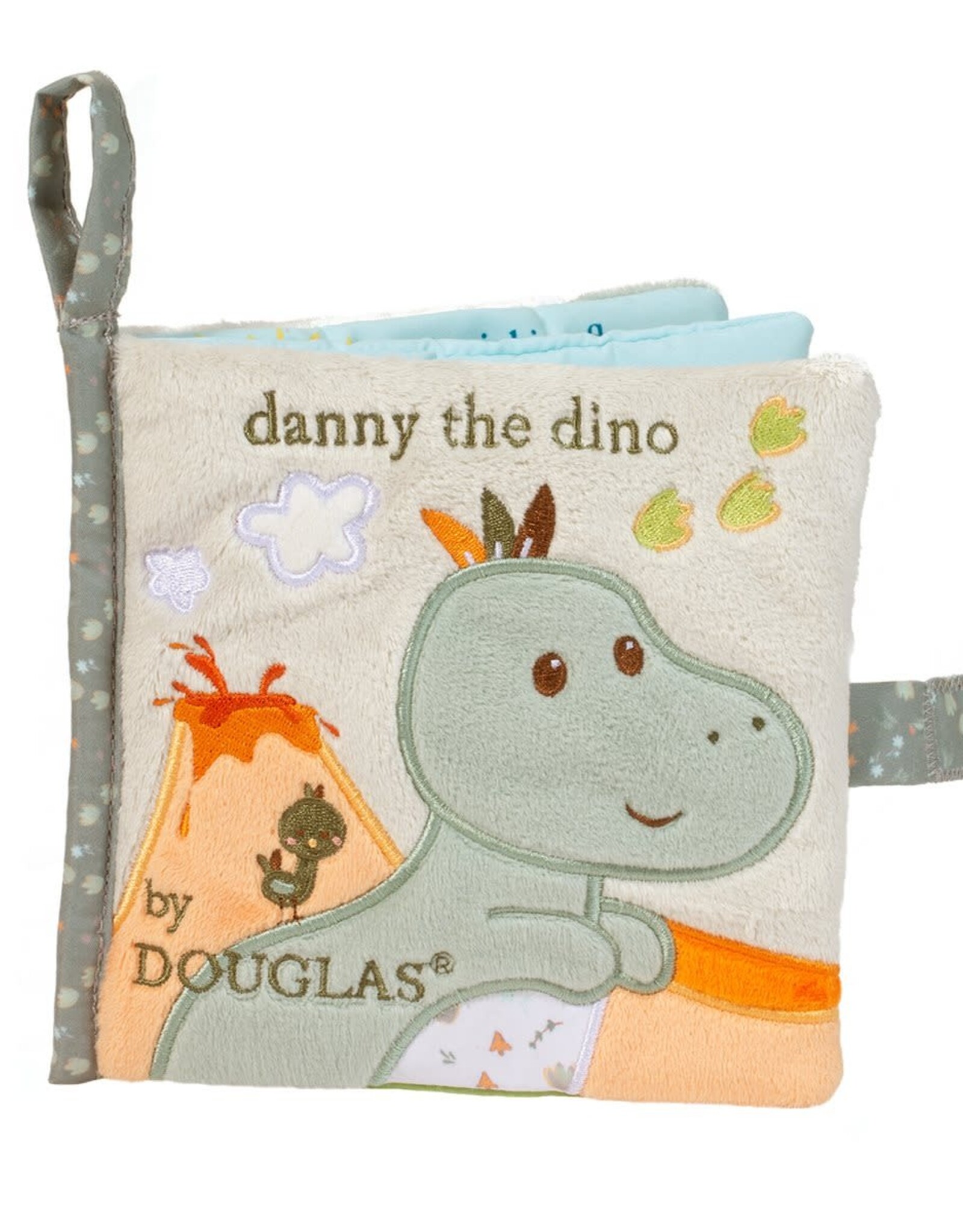 DOUGLAS CUDDLE TOY DANNY DINO BOOK