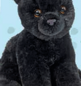 DOUGLAS CUDDLE TOY CORIE MINI SOFT BLACK CAT