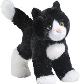 DOUGLAS CUDDLE TOY SNIPPY BLACK & WHITE CAT