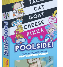 DOLPHIN HAT GAMES POOLSIDE TACO CAT GOAT CHEESE PIZZA