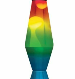 SCHYLLING RAINBOW LAVA LAMP