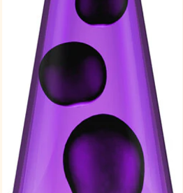 SCHYLLING BLACK & PURPLE LAVA® LAMP