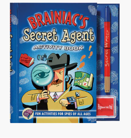 PETER PAUPER PRESS BRAINIIAC'S SECRET AGENT ACTIVITY BOOK