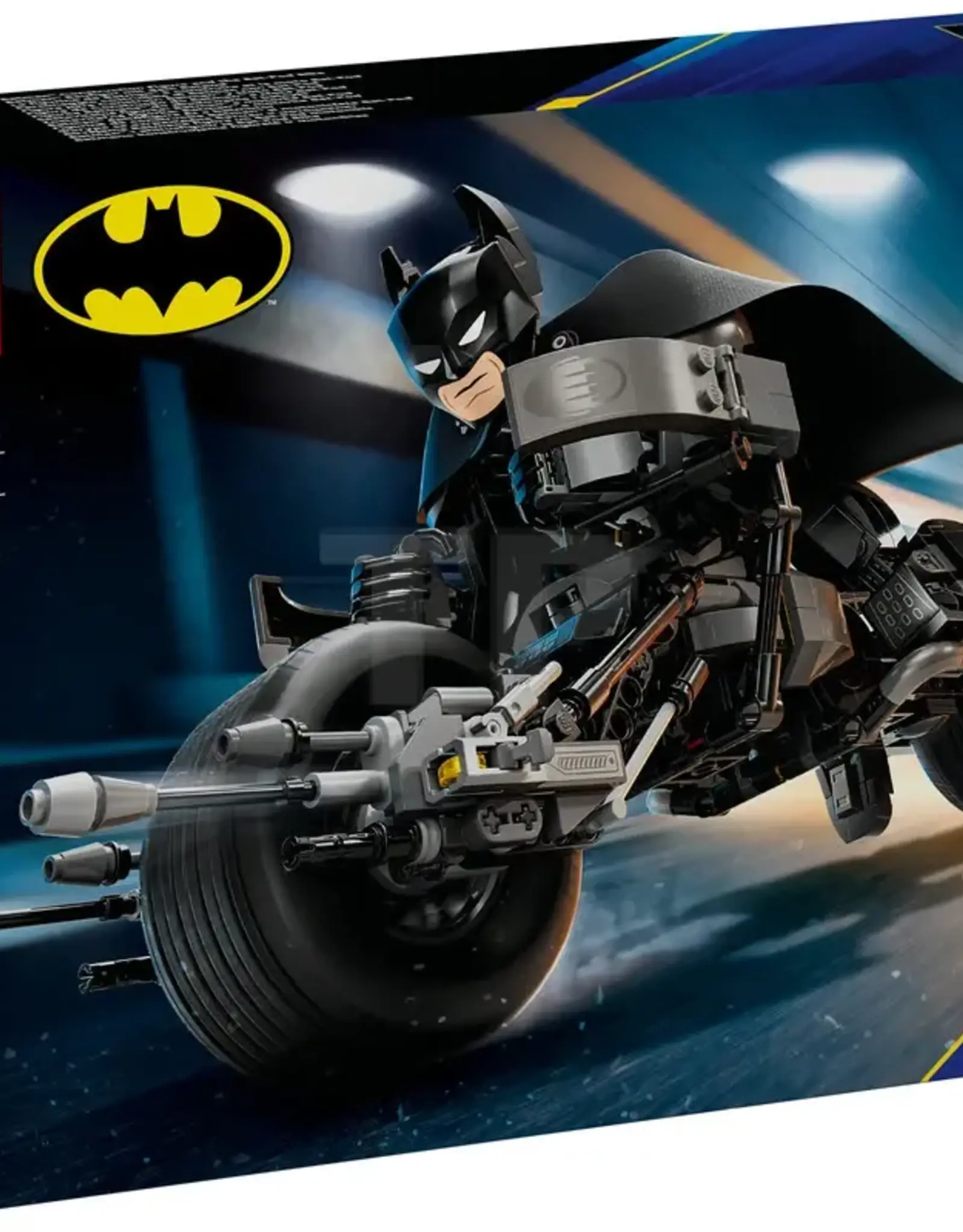 LEGO BATMAN CONSTRUCTION FIGURE AND BAT-POD BIKE