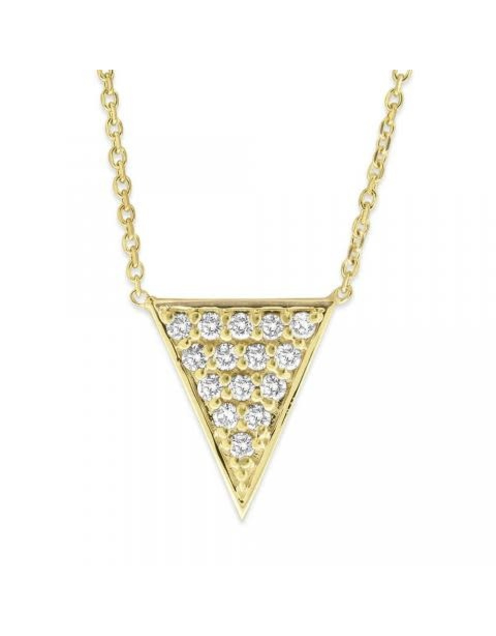 Discover more than 124 triangle diamond necklace - songngunhatanh.edu.vn